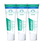 Elmex Sensitive Whitening (3 x 75 ml) - Whitening toothpaste for sensitive teeth