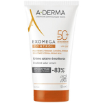 A-Derma Exomega Control Emollient Solar Cream p&auml;ikesekaitsekreem SPF 50+ 150 ml