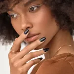 Kiss My Face ImPRESS Color MC All Black Nails 30 pcs