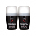 Vichy Men Homme 72H Deodorant Anti-Transpirant ( 2 pcs ) - Roll-on deodorant for sensitive skin