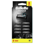 Gillette Mach3 Charcoal 5 tk