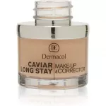 Dermacol 2-in-1 Long-Stay Foundation & Concealer with Caviar Moisturizing and Mattifying Pale