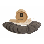 Pola Cosmetics Makeup Remove Pads - Makeup remover pads with carbon fibers (10 pcs)