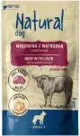 NATURAL Beef with liver and pumpkin - wet dog food - 500g