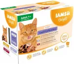 EUKANUBA IAMS DELIGHTS Land Collection in Gravy box &ndash; wet cat food &ndash; 12x85g