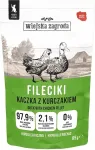 Wiejska zagroda Duck fillets with chicken Kitten - wet cat food - 85g