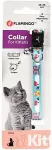 Flamingo Collar Kitten 15-25cm x10mm Light blue