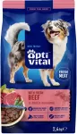 OptiVital With fresh beef - dry dog food - 2,4kg