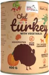 SYTA MICHA Chef Turkey with vegetables Junior - wet dog food - 400g