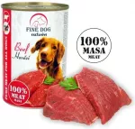 Fine Dog veisekonserv koertele 100%liha 6x400g