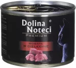 DOLINA NOTECI Premium rich in veal - wet cat food - 185g