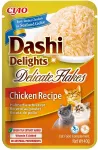 INABA CAT Dashi Delights Delicate Flakes Chicken - cat treat - 40g
