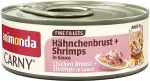 Animonda Carny Adult Fine fillets Sauce Chicken breast + shrimps - wet cat food - 60g