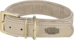 TRIXIE Kaelarihm Pure, nahk, S&ndash;M: 31&ndash;37 cm/30 mm, helehall