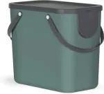Rotho Albula Dark green - waste sorting container - 25l