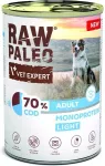 VetExpert Raw Paleo Cod Light Monoprotein - wet dog food - 400g