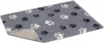 VETBED Duo Paws libisemisvastane matt, 75x50cm, hall/valge/must