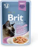 Brit Premium Salmon Fillets in Gravy for Sterilised Cats 85g (Parim enne 08.08.26)