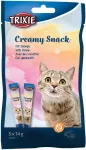 TRIXIE Maius kassile Creamy Snack krevettidega, 5 &times; 14 g