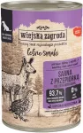 Wiejska zagroda Forest Flavours Roe deer with a quail - wet dog food - 400g