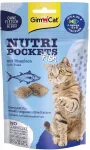 GimCat Nutri pockets Tuna - cat treats - 60g