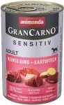 Animonda GranCarno Adult Sensitiv Beef with potatoes - wet dog food - 400g