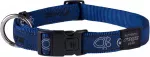 Rogz Kaelarihm Fancy Dress XL 25mm Armed Response, sinine Paw muster