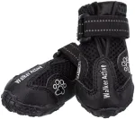TRIXIE Walker Active kaitsesaapad koertele, XS, 2 tk, must