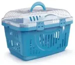Georplast Pet carrier Rocket Transparent with top opening cm. 49 x 33 x 33 h, different colors