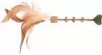 Flamingo Toy Topsy Heart Stick Brown 25cm