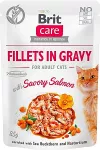 Brit Care - Cat - Savory Salmon Fillets - Gravy - 85g (Parim enne 05.09.26)