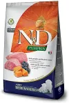 Farmina N&D GF PUMPKIN DOG LAMB&BLUEBERRY PUPPY MEDIUM/MAXI 12kg
