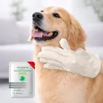 JM Sante POLIDERM&reg; cleaning glove for dogs and cats - 1 pc