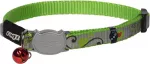 Rogz Kassi kaelarihm Reflectocat Lime Fish 11m/20-31cm