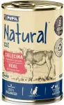 NATURAL Veal with chicken liver - wet cat food - 400g