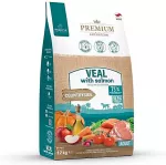 POKUSA Premium Selection Veal with salmon Adult - dry dog food - 12kg