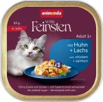 Animonda Vom Feinsten Adult in Jelly Chicken and salmon - wet cat food - 85g