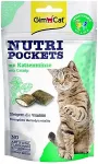 GimCat Nutri pockets Catnip - cat treats - 60g