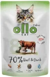 OLLO Cat No. 8 Beef and duck - wet cat food - 85g
