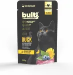 Bult I Superfoods Duck mince with blueberries and dandelion Mono - wet cat food - 100g