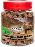 O'Canis Fitness-Bits Plus Deer with green tea - dog treat - 400g