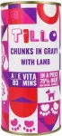 Tillo Chunks in gravy Lamb - wet dog food - 1250g