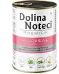 DOLINA NOTECI Premium Rich in veal with green peas - wet dog food - 400g