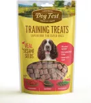Dog Fest treeningmaius vasikalihast seesamiseemnetega 90g