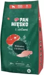 PAN MIĘSKO with herbs Beef with rabbit M - dry dog food - 20kg