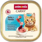 Animonda Carny Adult Chicken and trout - wet cat food - 85g