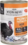 Wiejska zagroda Puppies Monoprotein Turkey - wet dog food - 400g