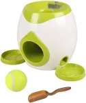 Flamingo dog toy Wilson White Lime green