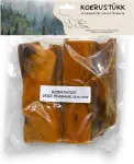 Koerust&uuml;kk kuivatatud veise peanahk 15cm koerale 200g