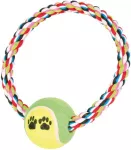 TRIXIE M&auml;nguasi koertele K&ouml;isr&otilde;ngas tennisepalliga, &oslash; 6 cm/&oslash; 8 cm